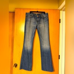 7 for All Mankind Bootcut Crystal Jeans